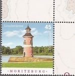 Stamps Germany -  Faro de Moritzburg