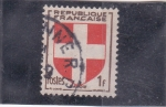 Sellos de Europa - Francia -  escudo heraldico- SAVOIE