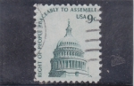 Stamps United States -  capitolio