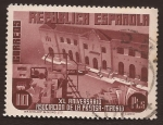 Stamps Spain -  XL Aniversario Asociación de la Prensa  1936 10 ptas