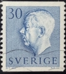 Stamps Sweden -  Rey Gustav VI Adolf