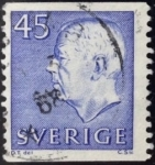 Stamps Sweden -  Rey Gustav VI Adolf
