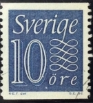 Stamps Sweden -  Nuevo tipo numeral