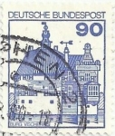 Stamps Germany -  CASTILLOS. CASTILLO DE VISCHERING. YVERT DE 835