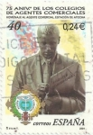 Stamps Spain -  75 ANIV. COLEGIOS DE AGENTES COMERCIALES. HOMENAJE AL AGENTE COMERCIAL. EDIFIL 3776
