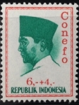 Sellos de Asia - Indonesia -  Presidente Sukarno