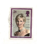 Stamps United Kingdom -  Diana de Gales - Lady Di