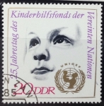 Stamps Germany -  25 años de UNICEF