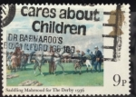 Stamps United Kingdom -  el Derby 1936