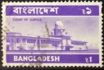 Stamps Bangladesh -  Palacio de Justicia. Dacca
