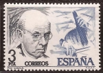 Stamps Spain -  Centenario Nacimiento Pau Casals  1976 3 ptas