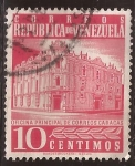 Stamps : America : Venezuela :  Oficina Principal de Correos de Caracas 1958 0,10 Bolívares
