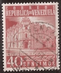 Stamps : America : Venezuela :  Oficina Principal de Correos de Caracas 1960 0,40 Bolívares