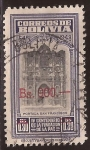 Stamps : America : Bolivia :  IV Centenario de la Fundación de La Paz  1951 0,30 bolivianos