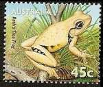 Stamps Australia -  Rana de árbol