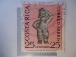 Stamps Costa Rica -  Arqueología Centro Américana.