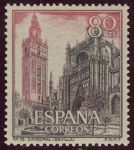 Sellos de Europa - España -  ESPAÑA - Catedral, Alcázar y Archivo de Indias de Sevilla