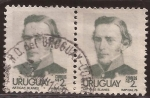 Sellos de America - Uruguay -  General José Artigas  1977  2 nuevo peso