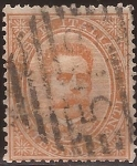 Sellos de Europa - Italia -  Umberto I  1879  15 centesimi