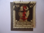 Stamps Italy -  Rey vittorio Emanuele III (1869-1945) Italian Socialist Republic 