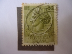 Stamps Italy -  Antigua Moneda Siracusana.