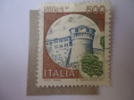 Stamps Italy -  Castello Di Rovereto - Scoot/It.1426