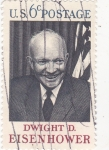 Stamps United States -  presidente Eisenhower