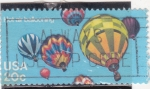 Sellos de America - Estados Unidos -  globos aerostaicos