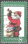 Stamps : America : United_States :  Navidad 1972. Papá Noel.