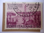 Stamps Italy -  X Anniversario dei Trattati di Roma - Marzo 1957-67.