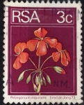 Stamps South Africa -  Geranio