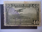 Stamps Costa Rica -  Tratado Limítrofe Costa Rica - Panamá- Mayo 1941.