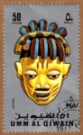 Stamps : Asia : United_Arab_Emirates :  INT-máscara