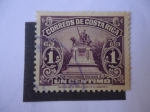 Stamps : America : Costa_Rica :  Monumento Nacional. UPU 1929.