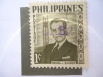 Stamps Philippines -  Manuel Luis Quezon 1878-1944.