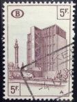 Stamps Belgium -  Estación congreso de bruselas