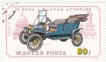 Stamps Hungary -  coche de epoca