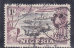 Stamps Africa - Nigeria -  construccion de balsas