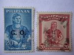 Sellos de Asia - Filipinas -  Lapu-Lapu 1521,..Busto del Indigena,en la ciudad de Lapu-lapu
