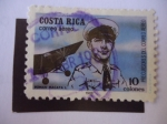 Sellos de Asia - Costa Rica -  Precursores del Correo Aéreo - Piloto: Román Macaya Lahmann. 