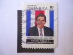 Stamps Costa Rica -  Oscar Arias Sánchez