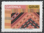 Sellos del Mundo : America : Guatemala : Textiles (valores altos)