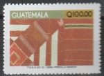 Stamps America - Guatemala -  Textiles (valores altos)