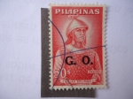Stamps : Asia : Philippines :  Rajah Soliman (1558/75) 16° Centenario (King Rajah Mura Sulayman III)