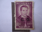 Stamps Philippines -  José Apolonio Burgos y Garcia 1837-1872.