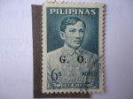 Sellos del Mundo : Asia : Filipinas : Dr. José Rizal (ó José Protacio Rizal Mercado y Alonso Realonda) 1861-1960