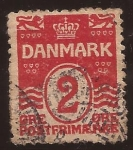 Stamps Europe - Denmark -  Números  1917  2 ore danés