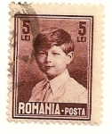 Stamps Europe - Romania -  Rey Miguel