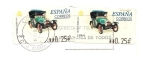 Stamps Spain -  ATM - Automoviles - Peugeot Bebe