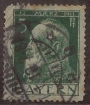 Stamps : Europe : Germany :  Príncipe Regente Luitpold  1911 5 pfennig